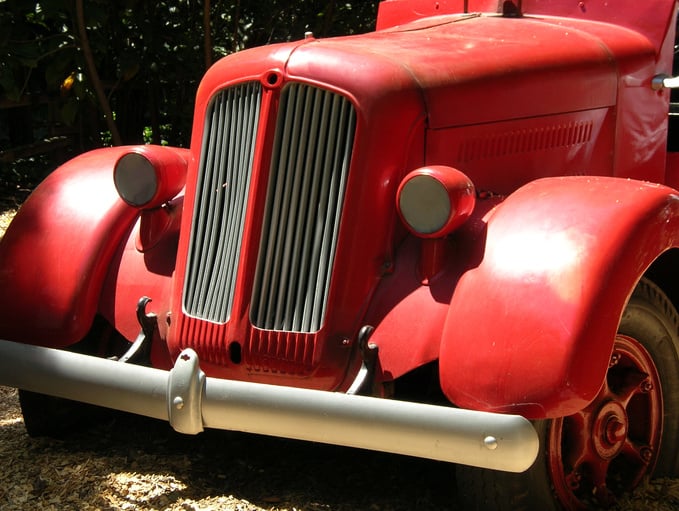 Vintage fire truck